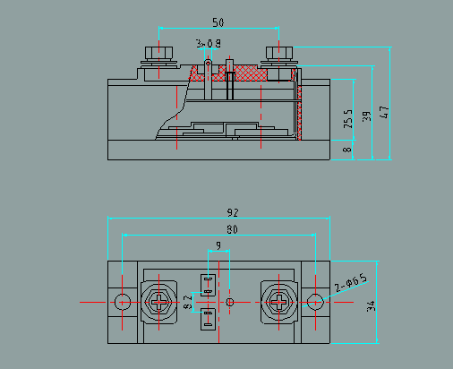 GTJ系列交流固态继电器模块 一.概述: 交流固态继电器(SOLID STATE RELAY)是一种四端有源器件。标有 (+、-)的两小极为输入直流控制端,另两极为交流输出受控端,中间采用 光电隔离。当输入端加上直流信号,输出端就能从关断态转变成导通态,从 而控制较大的交流负载。它是一种机电一体化的高科技产品,广泛应用于电 加热、电机控制、灯光控制、计算机接口装置及工业自动化装置等。 二.